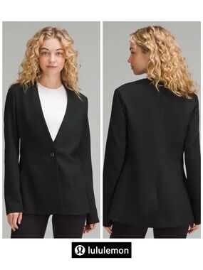 Like New - Lululemon Stretch Knit Blazer in Black (XL)